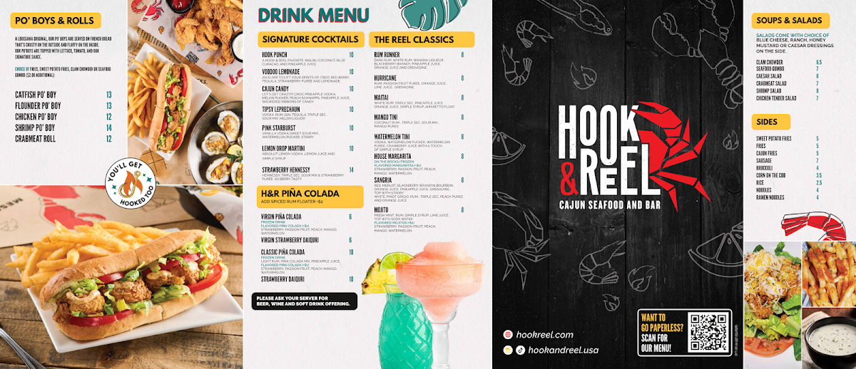 Hook & Reel Cajun Seafood & Bar Menu-2