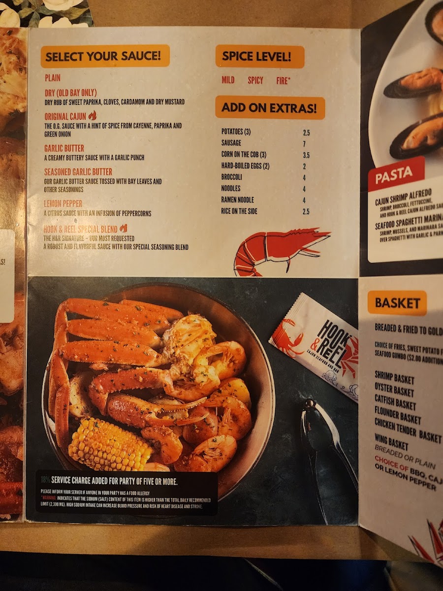 Hook & Reel Cajun Seafood & Bar Menu-5